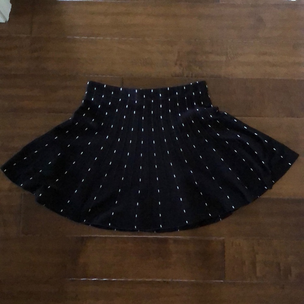 Knit Fit and Flare Skirt